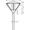 Trilux 9831IA-LR 6507540 Osvětlovací LED stožár 31 W Barvy světla (LED svítidlo): teplá bílá