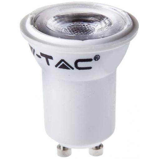 V-TAC 21871 LED Energetická třída (EEK2021) F (A - G) GU10 žárovka 2.00 W = 25 W studená bílá (Ø x v) 35 mm x 46 mm nestmívatelné 1 ks