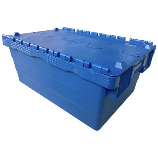 VISO DSW5527 box s odklápěcím víkem, (š x v x h) 400 x 320 x 300 mm, modrá, 1 ks