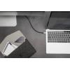 Digitus USB kabel USB 3.2 Gen1 USB-C®, USB-C ® zástrčka 1.00 m černá flexibilní provedení, stíněný, s USB DB-300220-010-S