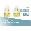 Digitus DK-1644-A-005-10 RJ45 síťové kabely, propojovací kabely CAT 6A S/FTP 0.50 m šedá 1 ks