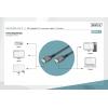 Digitus DisplayPort kabel Konektor DisplayPort 3 m černá DB-340201-030-S třížilový stíněný, flexibilní provedení, bez halogenů, kulatý Kabel DisplayPort