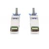 Digitus DN-81243 RJ45 Propojovací kabel z optických vláken Kabel 3.00 m černá 1 ks