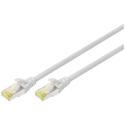 Digitus DK-1644-A-015 RJ45 síťové kabely, propojovací kabely CAT 6A S/FTP 1.50 m šedá 1 ks
