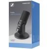 Sennheiser Profile na stojanu USB mikrofon Druh přenosu:USB spínač, stojan, vč. kabelu USB-C®, audio, stereo (jack 3,5 mm) USB