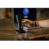 Sennheiser Profile na stojanu USB mikrofon Druh přenosu:USB spínač, stojan, vč. kabelu USB-C®, audio, stereo (jack 3,5 mm) USB