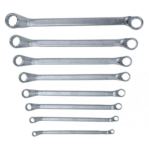 KS Tools 5170248 517.0248 sada oboustranných očkových klíčů Délka klíče (cm) (jen pro nadpis) 6 - 22 mm