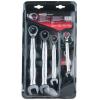 KS Tools 503.4604 Sada očkových ráčnových klíčů Délka klíče (cm) (jen pro nadpis) 10 - 19 mm