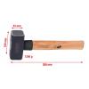 KS Tools 142.5125 1425125 kamenické kladivo 1360 g 260 mm DIN 6475 1 ks