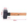 KS Tools 142.5125 1425125 kamenické kladivo 1360 g 260 mm DIN 6475 1 ks