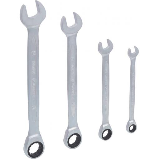 KS Tools 503.4204 5034204 Sada očkových ráčnových klíčů Délka klíče (cm) (jen pro nadpis) 10 - 19 mm