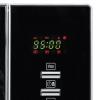 Severin MW 7773 mikrovlnná trouba černá/stříbrná 800 W horkovzdušný, funkce grilování