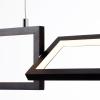 Brilliant Ranut G99495/06 LED závěsný lustr LED 11.3 W černá