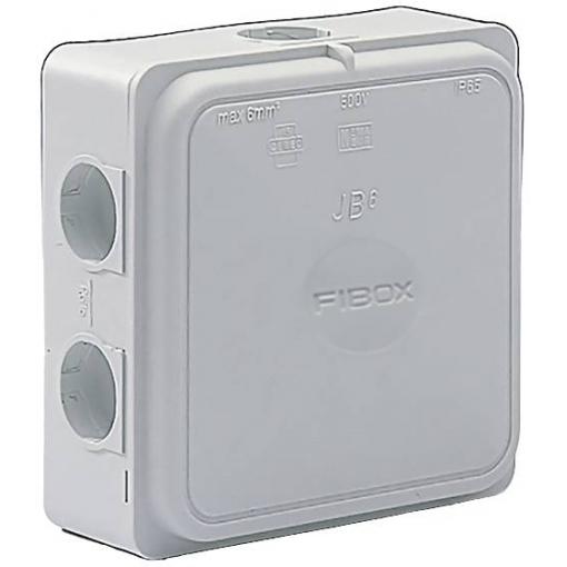 Fibox 8600672 rozbočovací krabice (d x š x v) 110 x 110 x 49 mm šedá (RAL 7035) IP65 1 ks