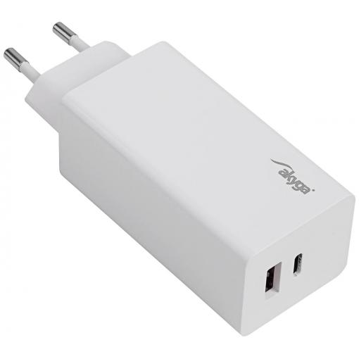 Akyga USB nabíječka 100 W vnitřní Výstupní proud (max.) 5 A Počet výstupů: 2 x USB A, USB-C®
