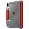 STM Goods Dux Plus obal na tablet Apple iPad 10.9 (Gen.10, 2022), iPad 10.9 (A16, 2025) 27,7 cm (10,9) Pouzdro typu kniha červená, transparentní