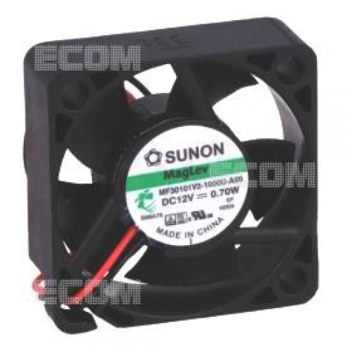 Ventilátor MF30101V2-1000U-A99, 12 V DC, 30 × 30 × 10 mm
