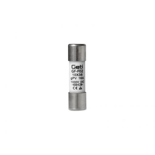 Pojistka GETI GF-F02 pro fotovoltaické systémy 16A/1000V DC