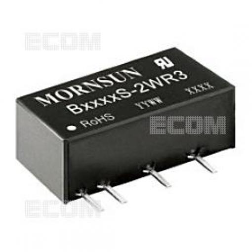 DC/DC měnič B2424S-2WR3, 24 V / 83 mA, izolovaný, SIP7