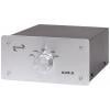 Dynavox AUX-S cinch audio přepínač kovový ukazatel stříbrná
