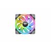 Thermaltake CL-F143-PL12SW-A PC větrák s krytem černá, transparentní, RGB (š x v x h) 120 x 120 x 25 mm vč. ovládání RGB osvětlení