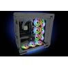 Thermaltake CL-F144-PL14SW-A PC větrák s krytem černá, transparentní, RGB (š x v x h) 140 x 140 x 25 mm vč. ovládání RGB osvětlení