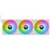Thermaltake CL-F161-PL12SW-A PC větrák s krytem bílá, transparentní, RGB (š x v x h) 120 x 120 x 25 mm vč. ovládání RGB osvětlení