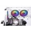 Thermaltake CL-F153-PL12SW-A PC větrák s krytem bílá, transparentní, RGB (š x v x h) 120 x 120 x 25 mm