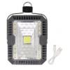 Kempingová LED lampa s solárním nabíjením a USB, 3 režimy