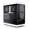 HYTE Hyte Y40 Midi Tower, Tempered Glass - schwarz/weiß midi tower pouzdro, herní pouzdro bílá