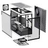 HYTE Hyte Y40 Midi Tower, Tempered Glass - schwarz/weiß midi tower pouzdro, herní pouzdro bílá