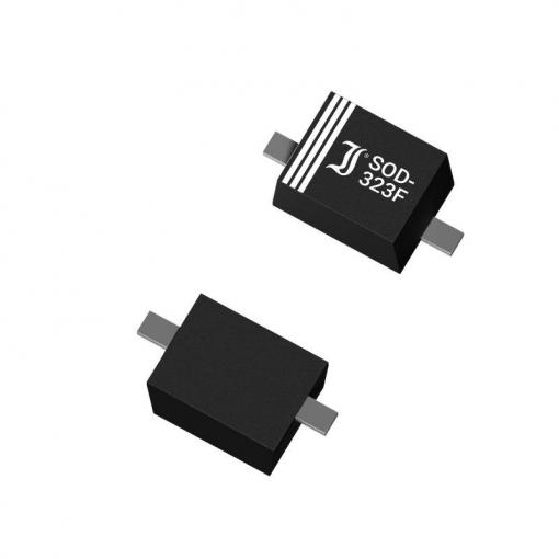 Diotec dioda Z MM3Z5B1-AQ Typ pouzdra (polovodiče) SOD-323F Zenerovo napětí 5.10 V Výkon Pmax 0.3 W Závěrné napětí U(R) 2 V