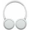 Sony WH-CH520 Headset otevřená (On Ear) Bluetooth® stereo bílá Redukce šumu mikrofonu Indikátor nabití, headset, personalizace zvuku, regulace hlasitosti,