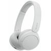 Sony WH-CH520 Headset otevřená (On Ear) Bluetooth® stereo bílá Redukce šumu mikrofonu Indikátor nabití, headset, personalizace zvuku, regulace hlasitosti,