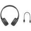 Sony WH-CH520 Headset otevřená (On Ear) Bluetooth® stereo černá Redukce šumu mikrofonu Indikátor nabití, headset, personalizace zvuku, regulace hlasitosti,
