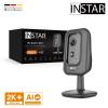 INSTAR IN-8401 2K+ LAN/WLAN sw 10086 LAN, Wi-Fi IP bezpečnostní kamera 2560 x 1440 Pixel