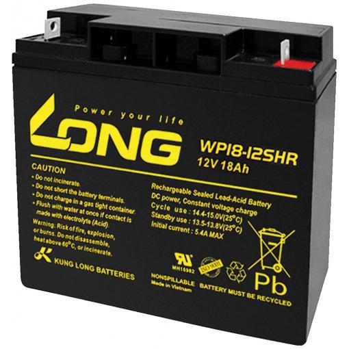 Long WP18-12SHR Olověný akumulátor Olověný akumulátor