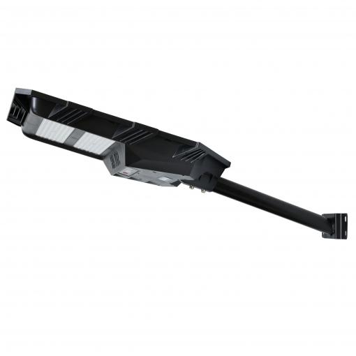 LED solární osvětlení se senzorem STRADA SSL-GT-200 ,600lm, IP65, Li-Ion, černá