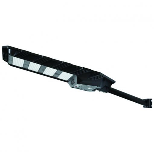 LED solární osvětlení se senzorem STRADA SSL-GT-400 , 900lm, IP65, Li-Ion, černá