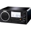 Sangean WR-2 WR-2 stolní rádio, FM, AM, bezdrátový příjem, FM, SV, vč. dálkového ovládání, funkce alarmu, černá