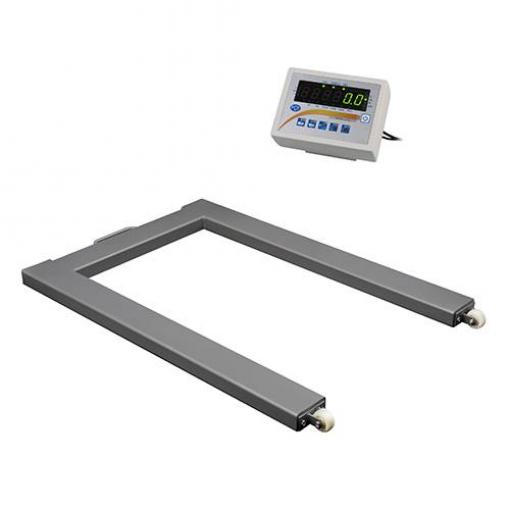 PCE Instruments Podlahová váha PCE-SD 3000U Max. váživost 3000 kg Rozlišení 1000 g přes napájecí zdroj do zásuvky, 230 V stříbrná/ocelová