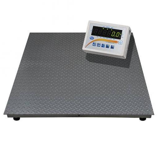 PCE Instruments Podlahová váha PCE-SD 6000E Max. váživost 6000 kg Rozlišení 2000 g přes napájecí zdroj do zásuvky, 230 V stříbrná/ocelová