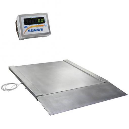 PCE Instruments Průjezdná váha PCE-SD 1500 SST Max. váživost 1500 kg Rozlišení 500 g 230 V nerezová ocel