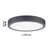 Paulmann 71053 Cosara LED stropní svítidlo LED 15 W tmavě šedá