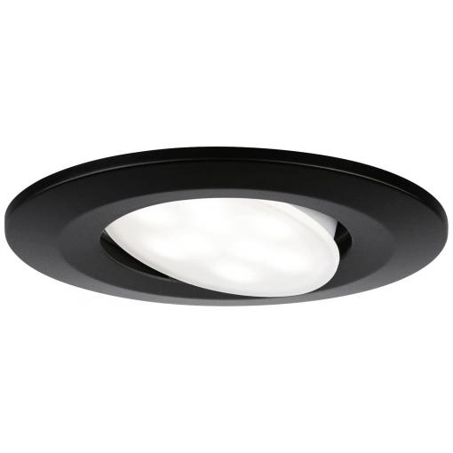 Paulmann 92461 Calla LED vestavné svítidlo, LED, 6 W, černá (matná)