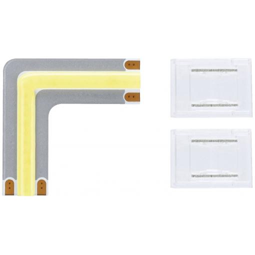 Paulmann 71126 rohový konektor 90° 24 V (d x š x v) 30 x 10 x 1.6 mm 1 ks