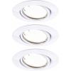 Paulmann 92463 LED vestavné svítidlo, LED, 14.7 W, bílá, sada 3 ks
