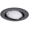 Paulmann 92468 LED vestavné svítidlo, LED, 14.7 W, černá (matná), sada 3 ks