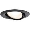 Paulmann 92460 Nova Plus LED vestavné svítidlo, LED, GU10, černá (matná)