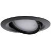 Paulmann 92459 Nova Plus Coin LED vestavné svítidlo, LED, 6 W, černá (matná)